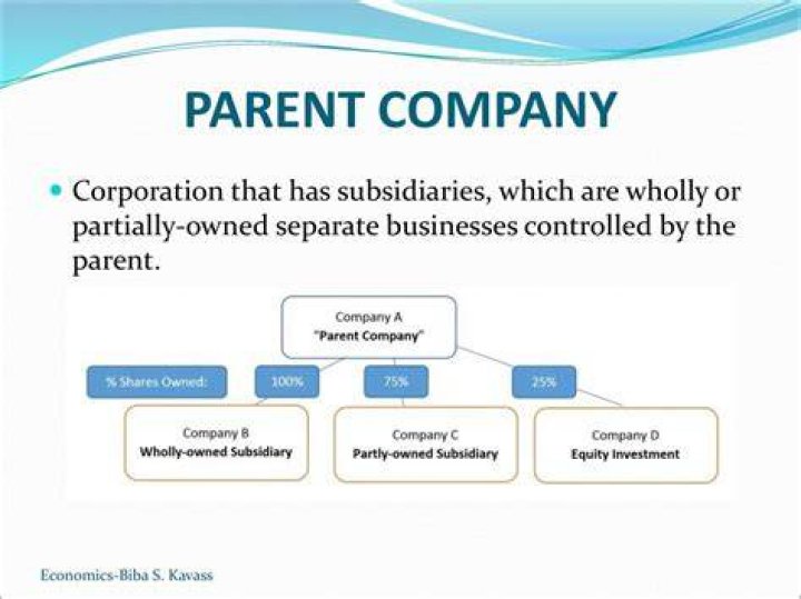 Can a corporation have more than one parent?