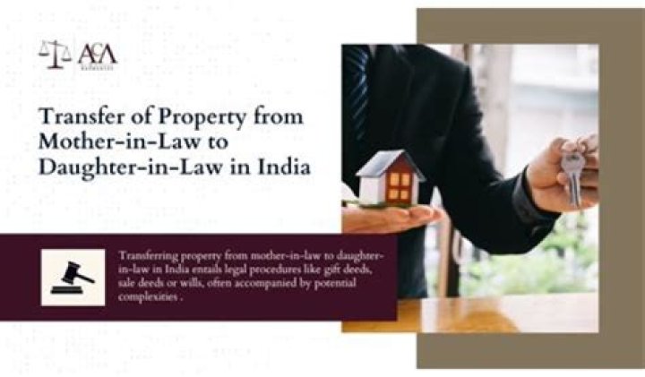 Can a daughter in law own a house?
