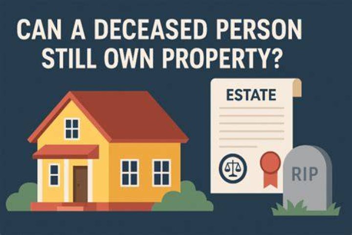 Can a deceased person own shares?