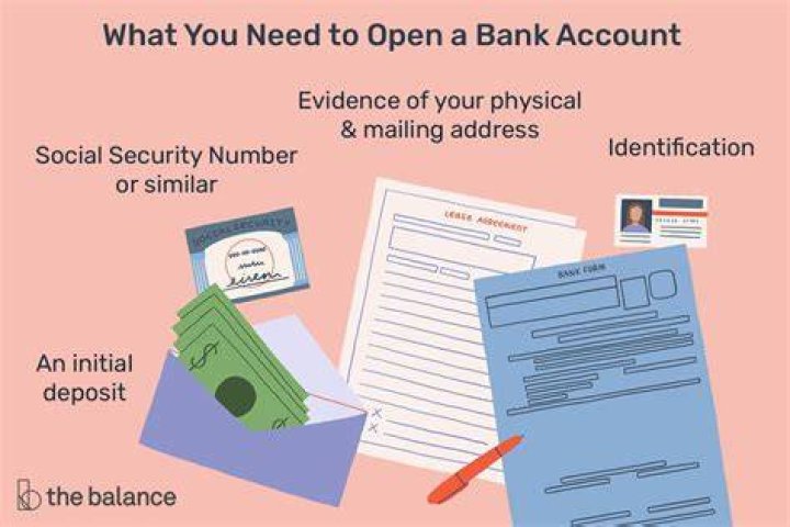 Can a family member open a bank account for me?