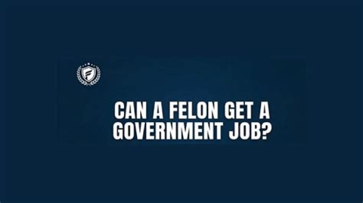 Can a felon get a grant from the government?