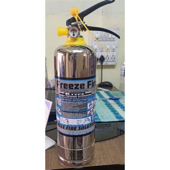 Can a fire extinguisher freeze?