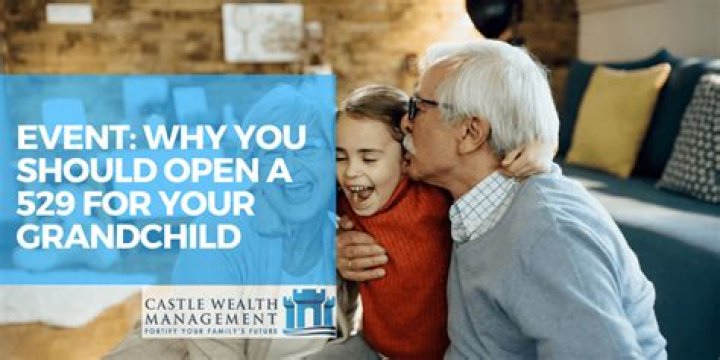 Can a grandparent open a checking account for a grandchild?