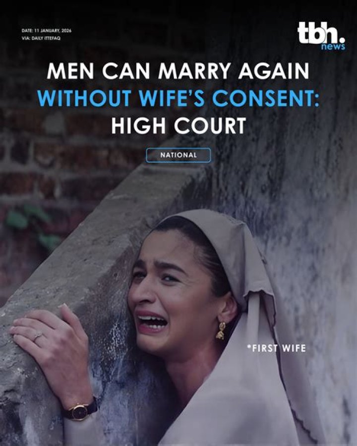 Can a man marry a second wife in court?