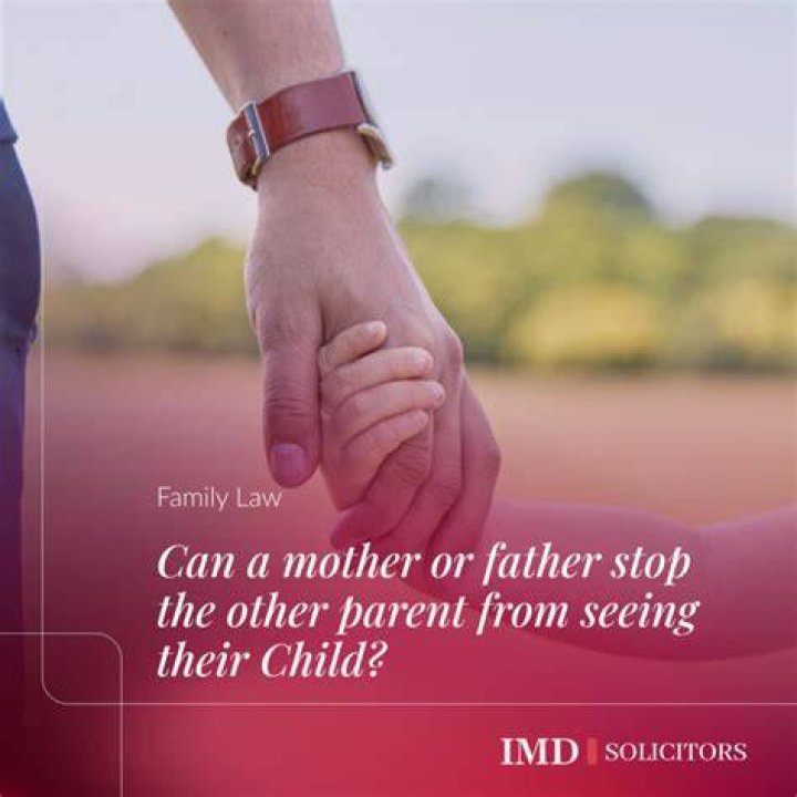 Can a parent hold a child from the other parent?