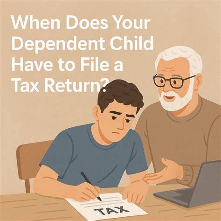 Can a parent not file a tax return for their child?