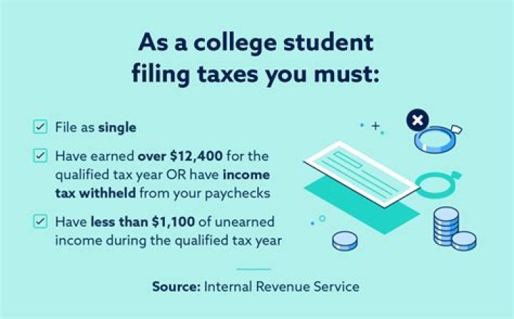 Can a part-time student file taxes?