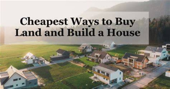 Can a person inherit land to build a home?