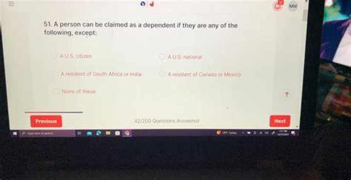 Can a resident of Mexico be claimed as a dependent?