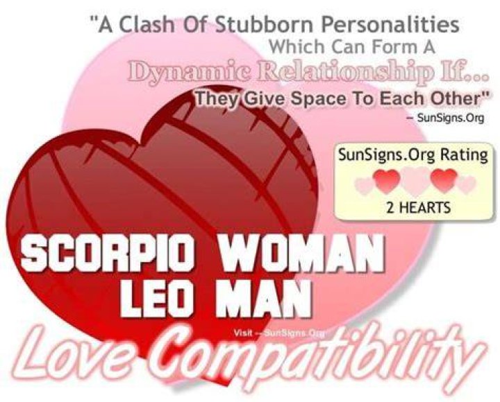 Can a Scorpio woman date a Leo man?
