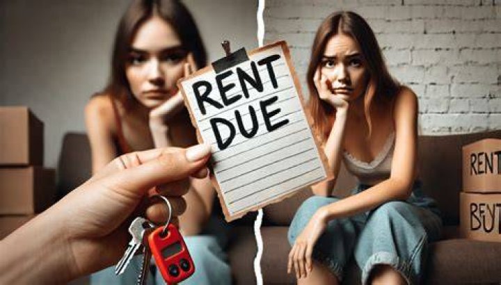 Can a sister live rent free in inherited property?