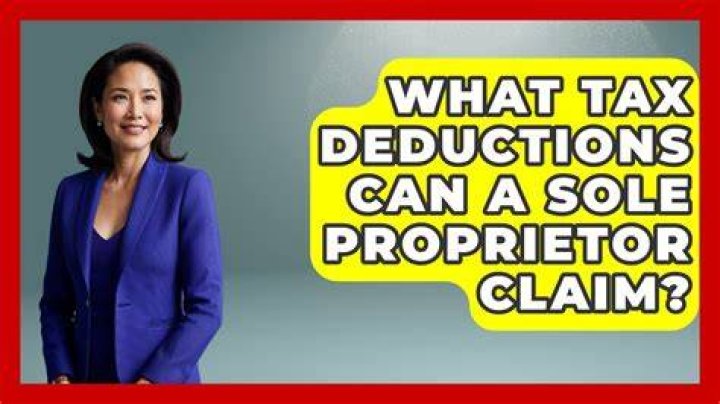Can a sole proprietor claim mileage?