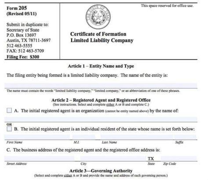 Can a Texas LLC have one member?