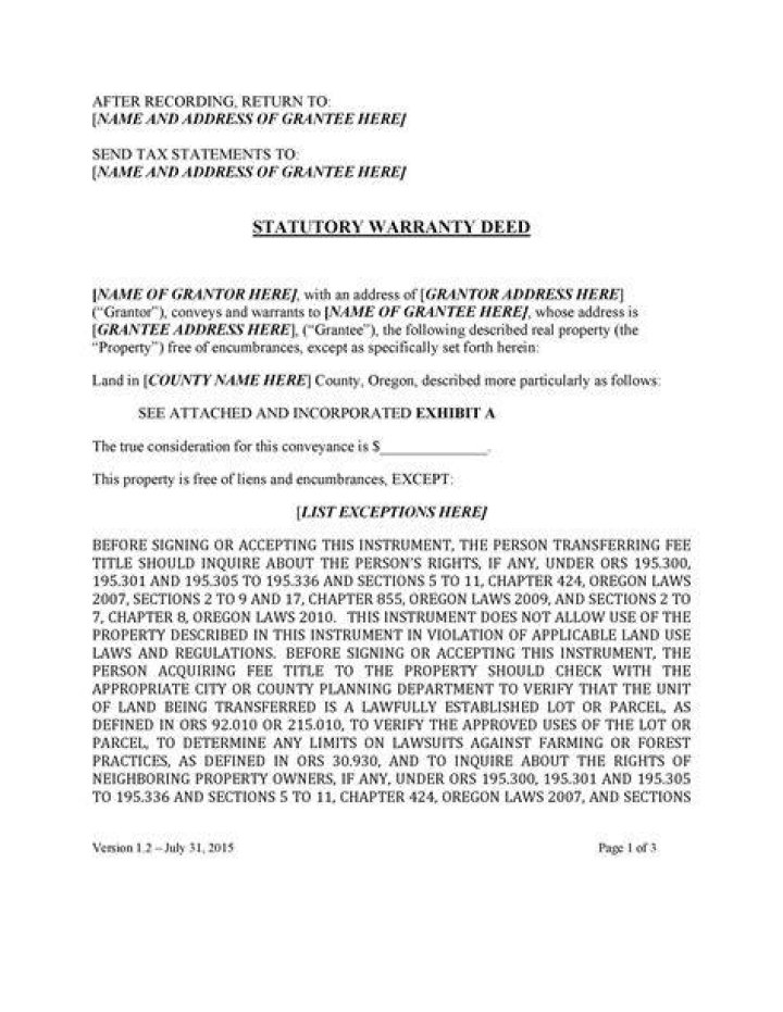 Can a warranty deed be contested?