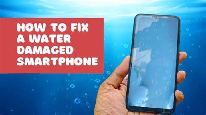 Can a water damaged phone Be Fixed?