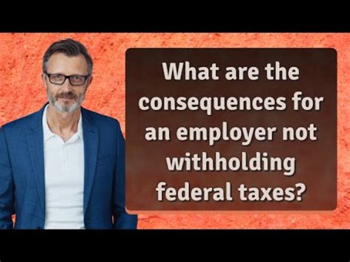 Can an employer not withhold state taxes?