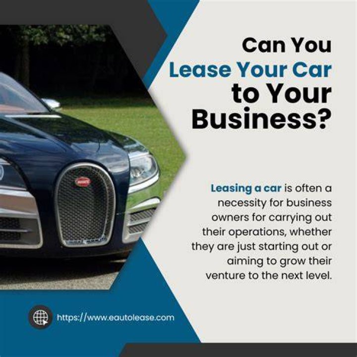 Can any business have a company car?