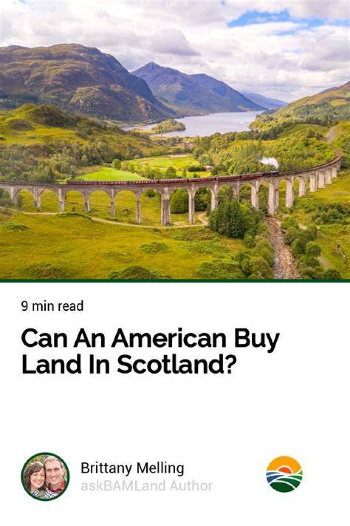 Can anyone own land in Scotland?
