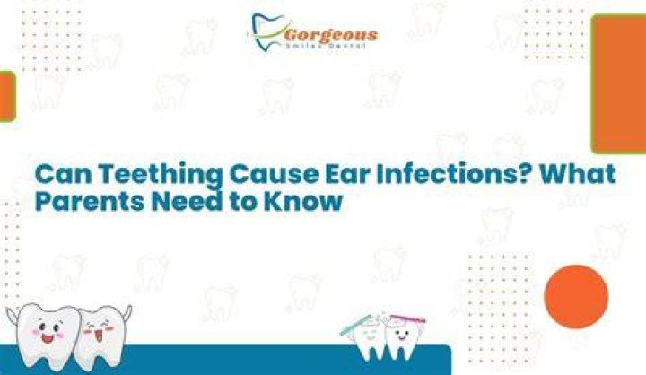 Can babies get ear infections from teething?