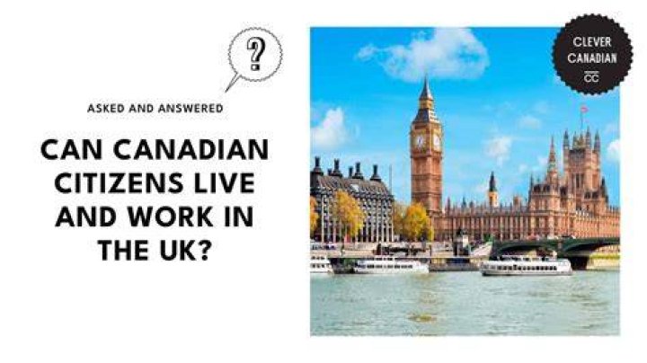 Can Canadian citizens work in UK?