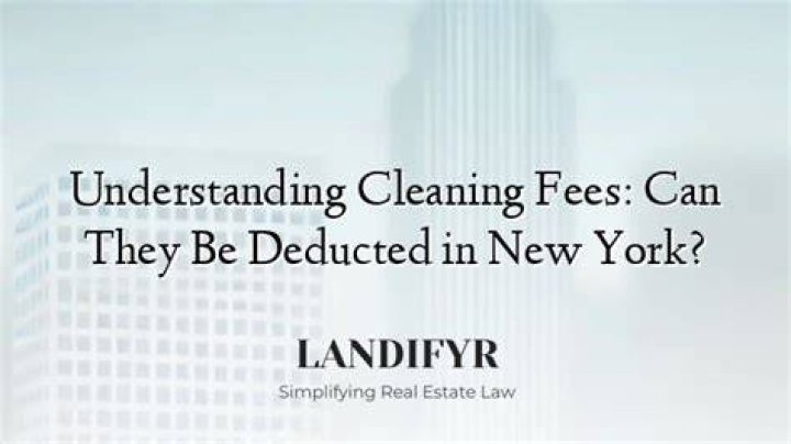 Can closing fees be deducted?
