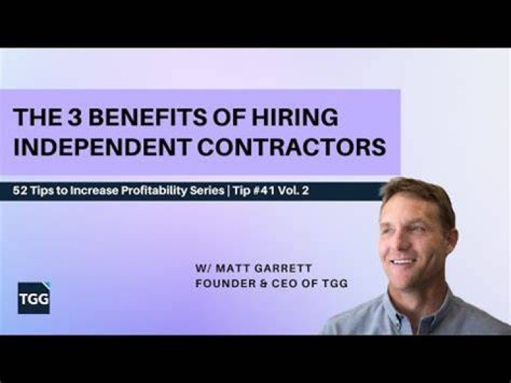 Can employers offer benefits to independent contractors?