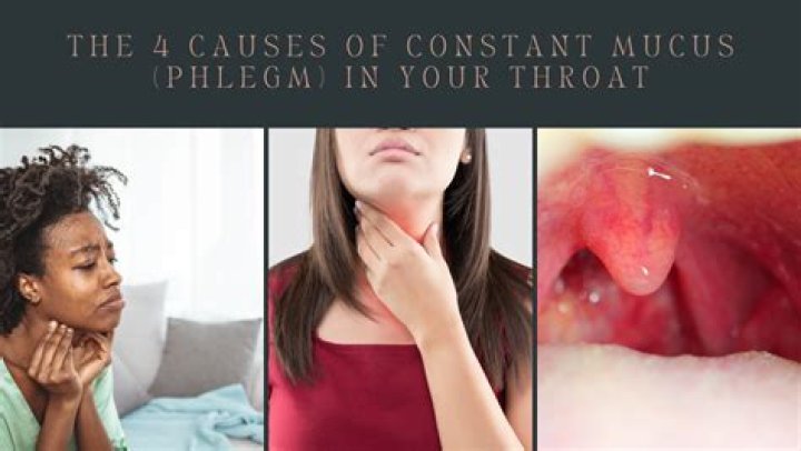 Can feel phlegm in throat?