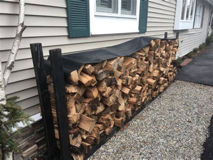 Can firewood be left outside?