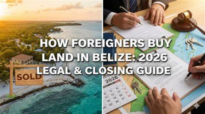 Can foreigners buy land in Belize?