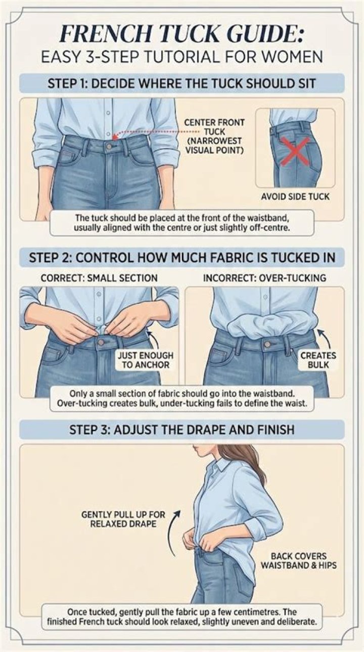 Can guys French tuck?
