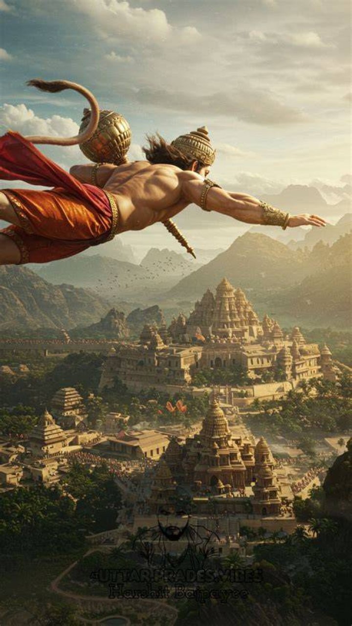 Can Hanuman fly?