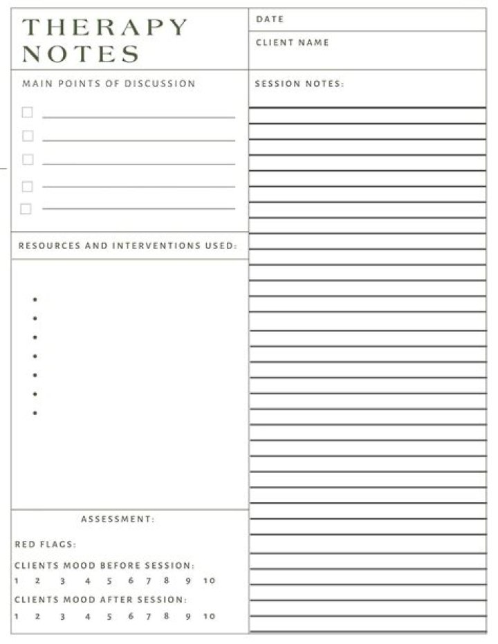 Can I ask to see therapists notes?