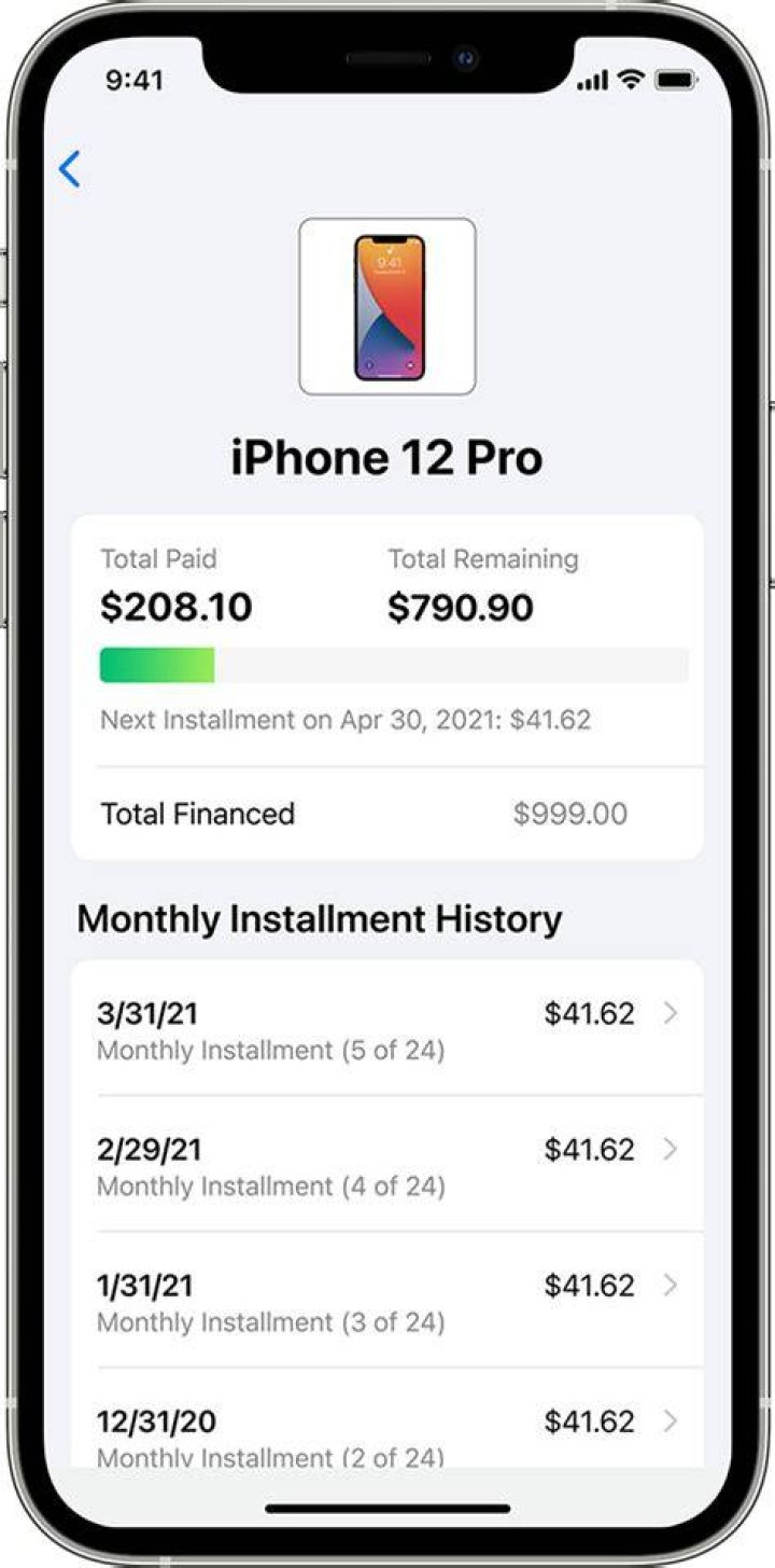 Can I avail installment in Apple Store?
