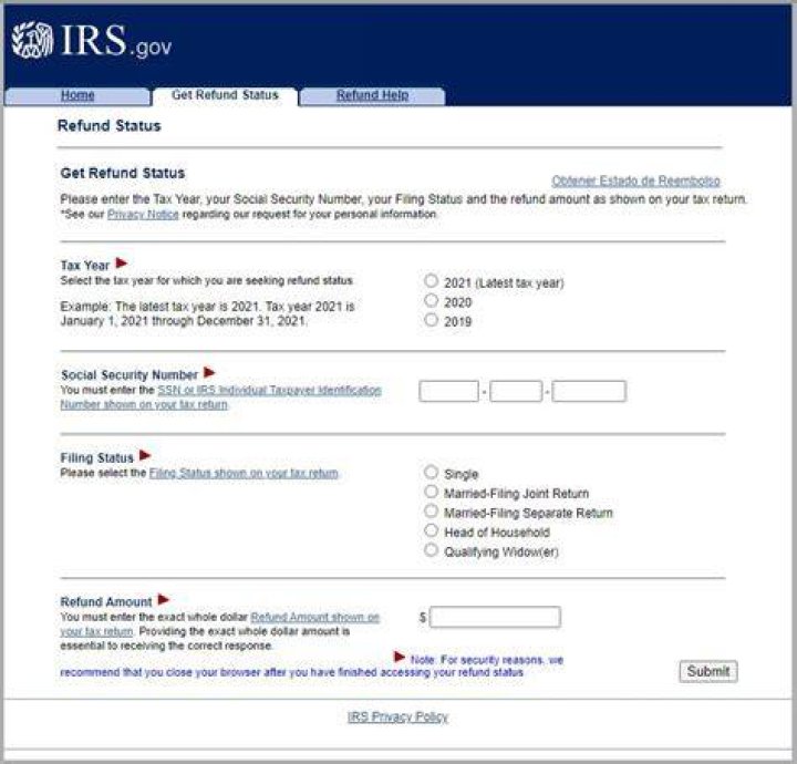 Can I call the IRS to check on my tax refund?