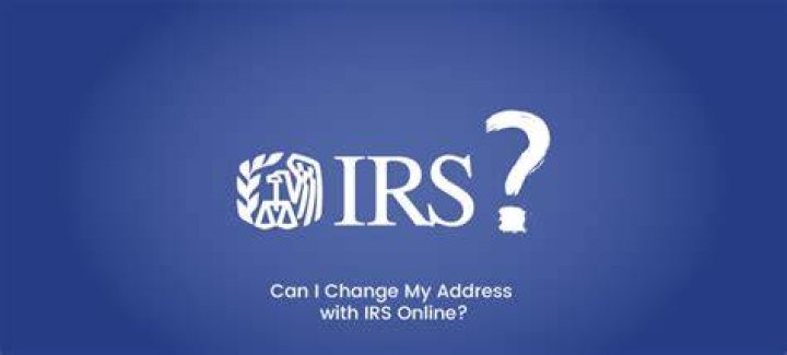 Can I change my address with the IRS online?