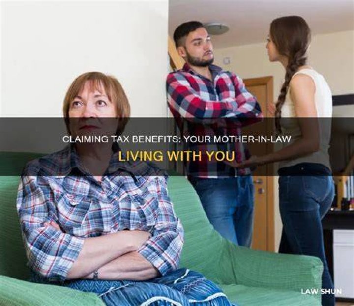 Can I claim my mother in law on my taxes if she lives with me?