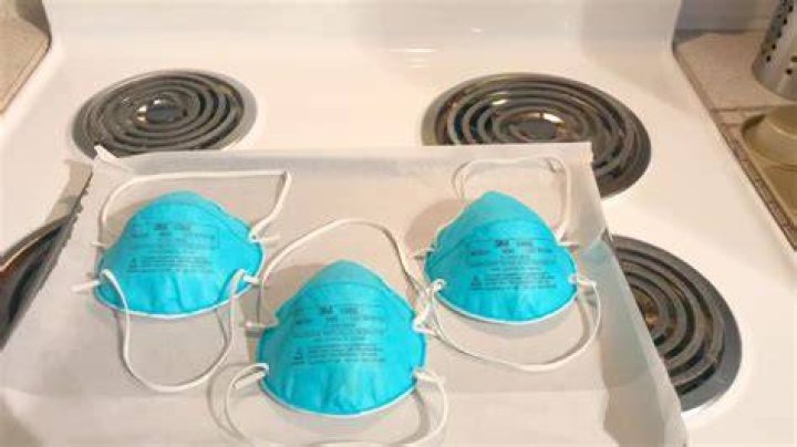Can I disinfect my N95 mask in the oven?