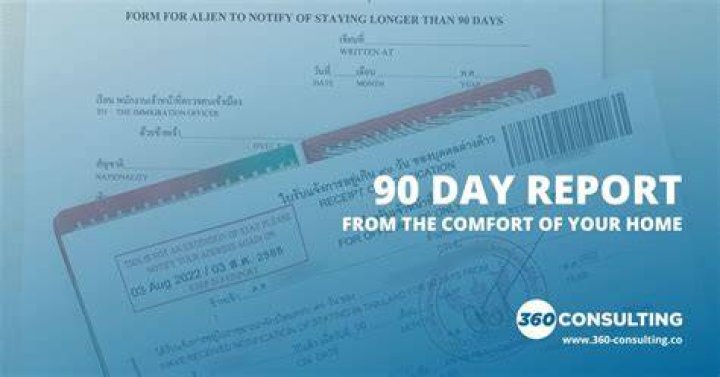 Can I do 90-day report online?