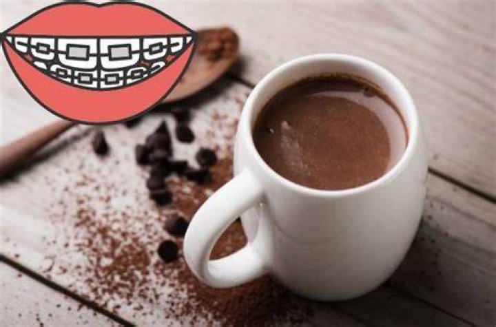 Can I drink chocolate milk with braces?