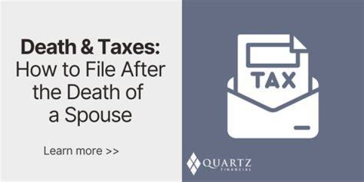 Can I e file if my spouse died?