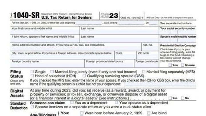 Can I file 1040-SR Online?