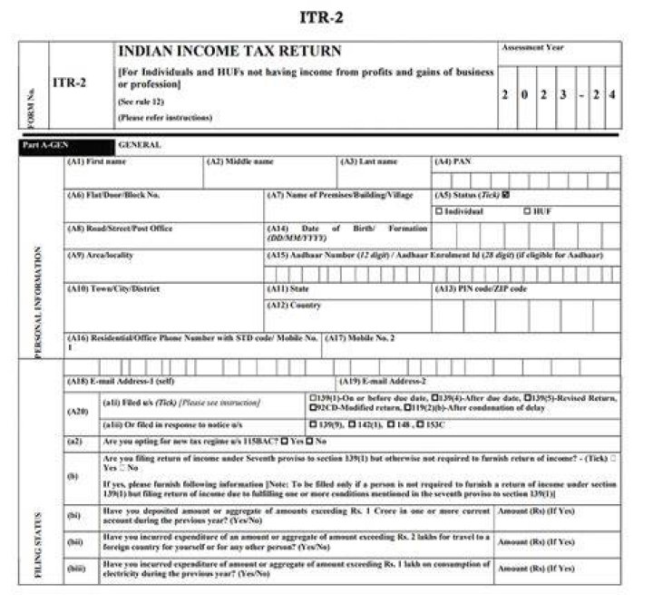Can I file ITR 1 for commission agent?
