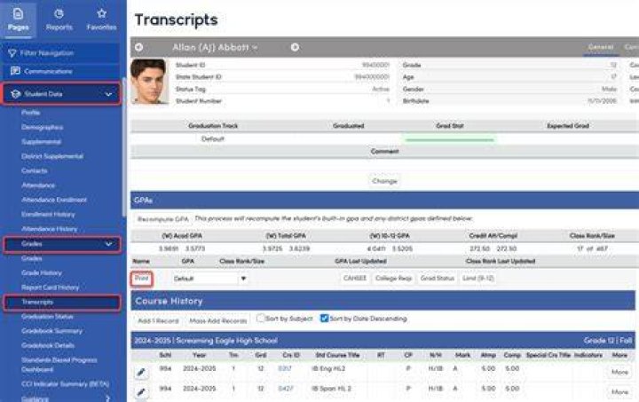 Can I get my transcript over the phone?