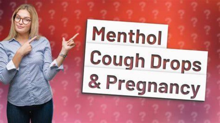 Can I have menthol while pregnant?
