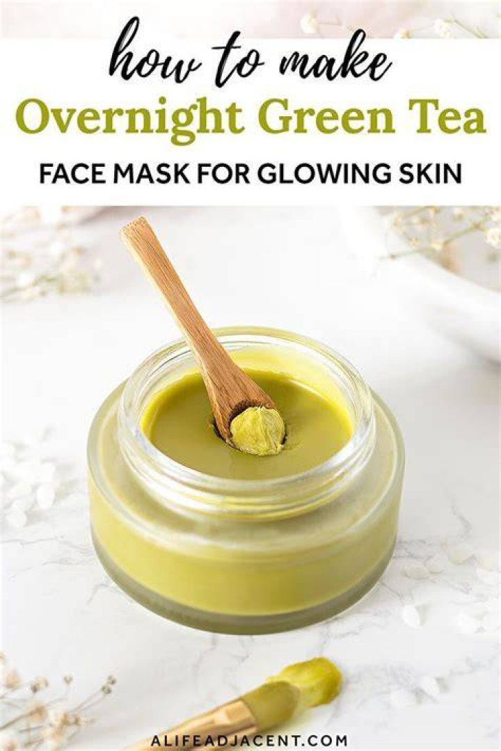 Can I leave green tea on my face overnight?