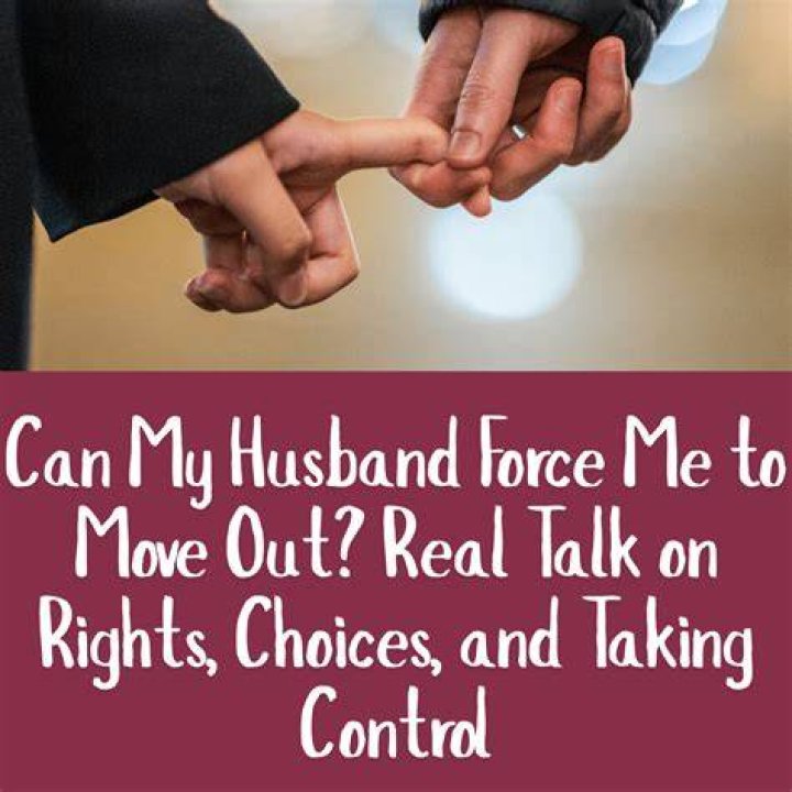 Can I make my husband move out of our home?
