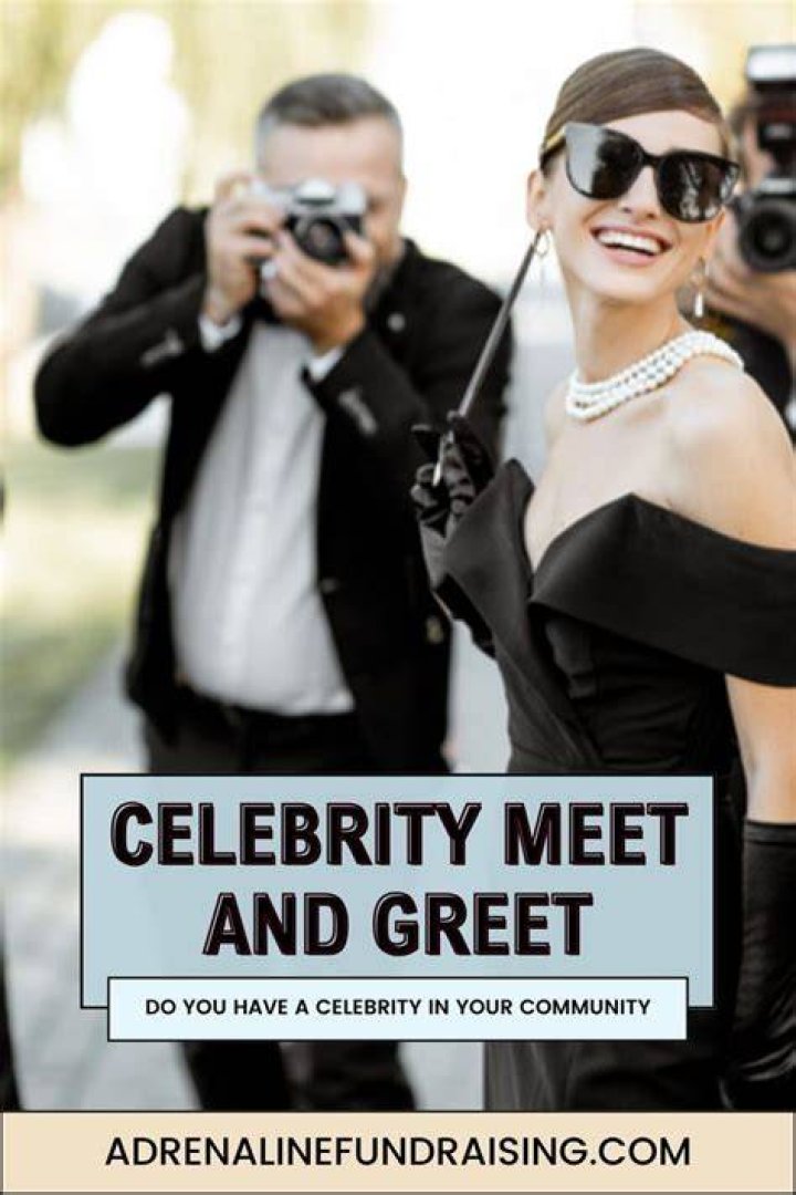 Can I pay to meet a celebrity?