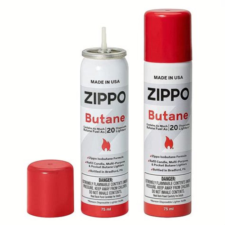 Can I put butane in a Zippo?