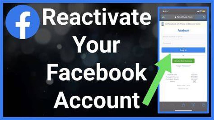 Can I reactivate my Facebook account after 2 years?