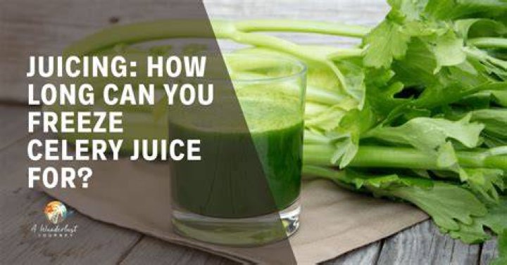 Can I refrigerate my celery juice?